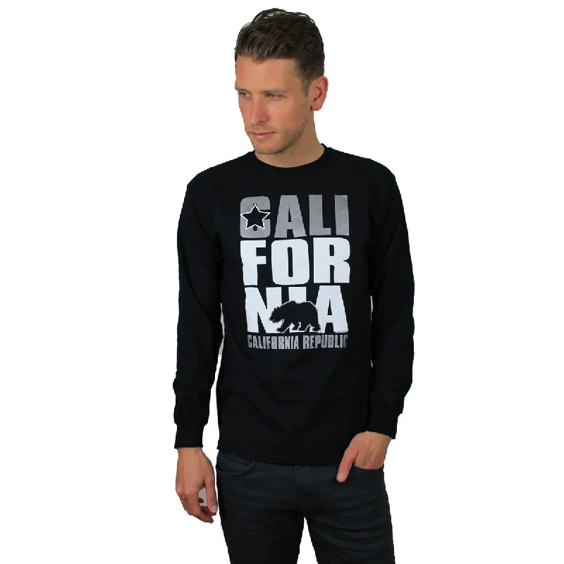Free Design California Republic Raiders Style Long Sleeve Shirt