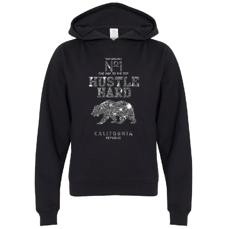 Cool Breeze At Night California Hustle Hard Sparkle Premium Youth Sweatshirt Hoodie