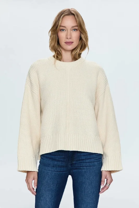Boutique Recommendation Leigh Textured Crewneck