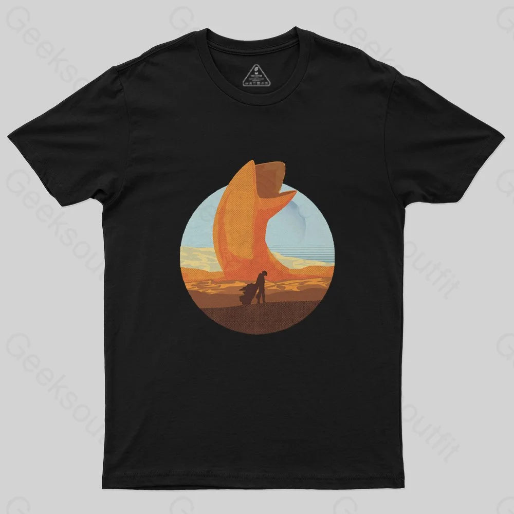 Fashionable Prints Desert Planet T-Shirt