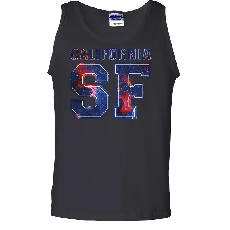 Daily Comfort California SF Nebula Asst Colors Tank Top
