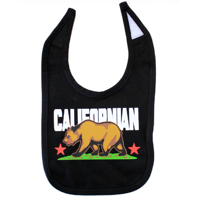 Warm And Comfortable California Republic Baby Bib - Californian