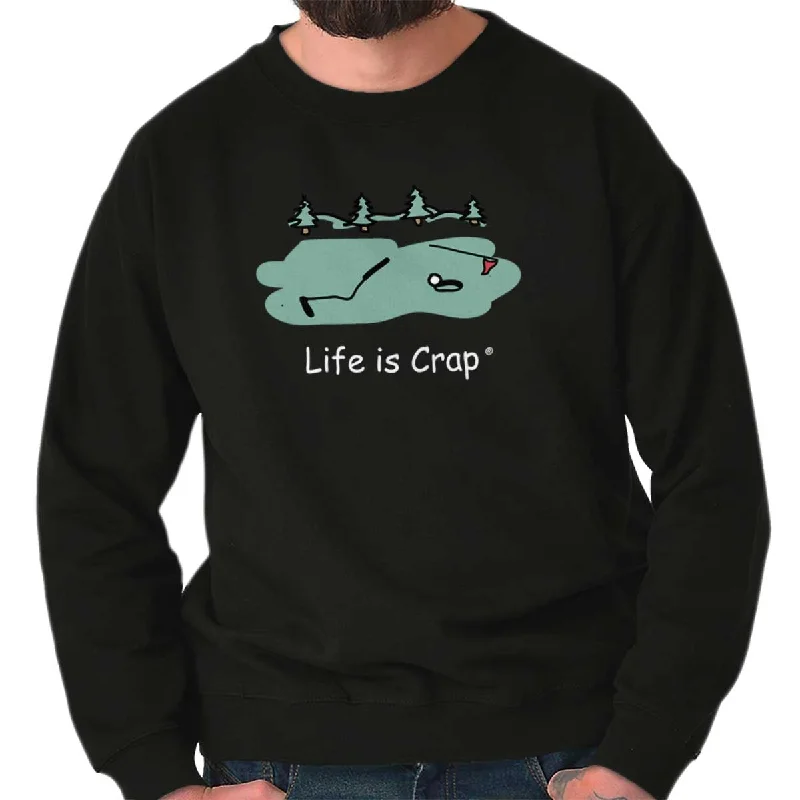 Classic Retro Bent Golf Club Sweatshirt
