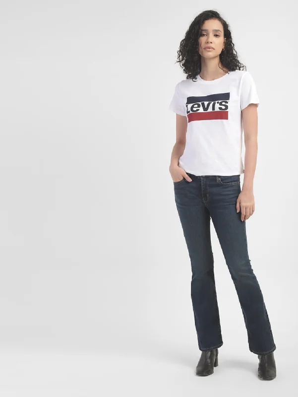 Effortless Looks Women's Mid Rise 715 Bootcut Jeans